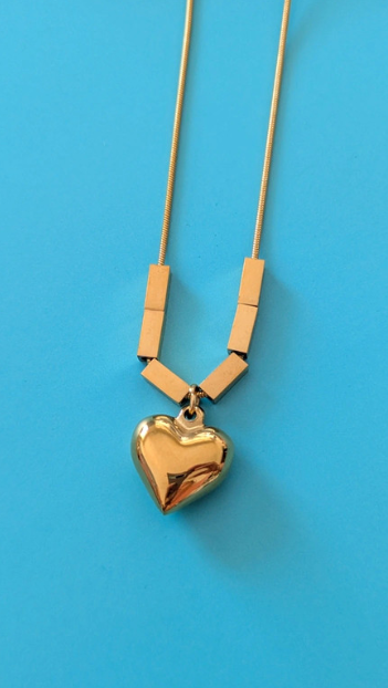 Gold Heart Necklace