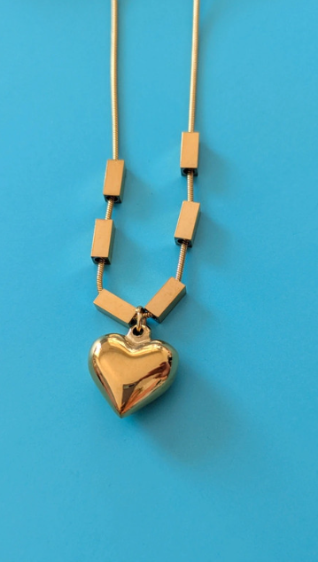 Gold Heart Necklace
