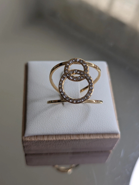 Gold Embedded Ring