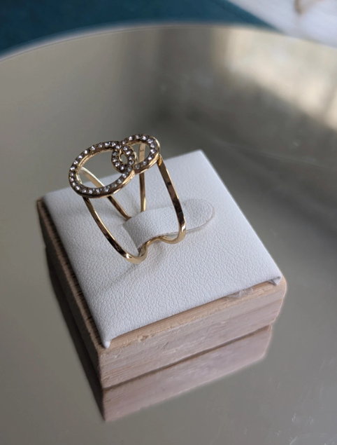 Gold Embedded Ring