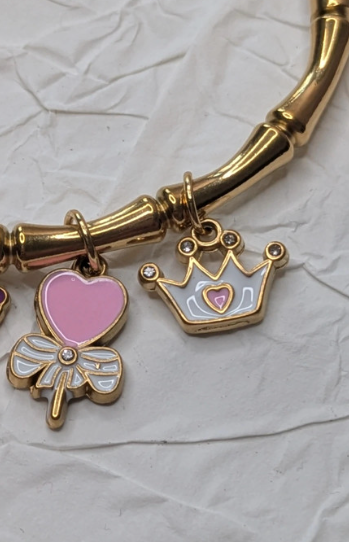 Gold Charm Bracelet