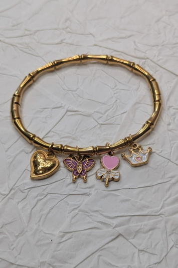 Gold Charm Bracelet