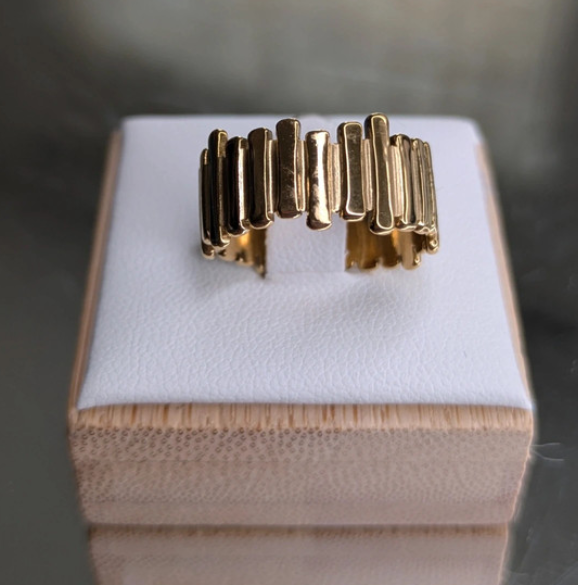 Anello regolabile in oro