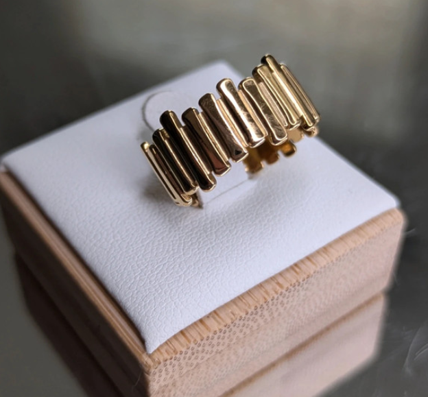 Anello regolabile in oro