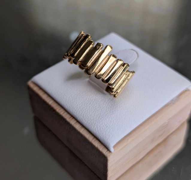 Anello regolabile in oro