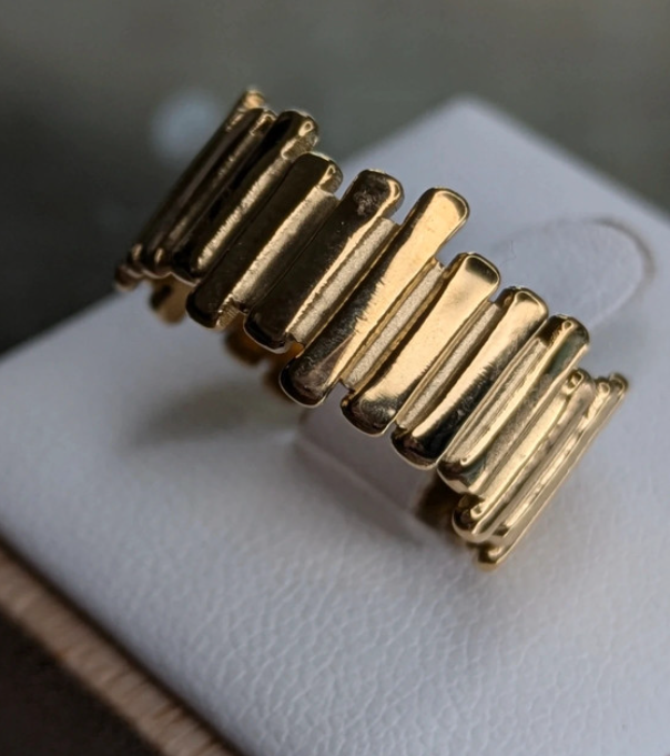 Anello regolabile in oro