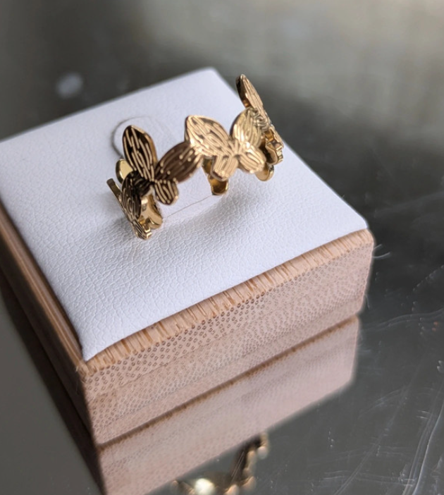 Butterfly Gold Ring