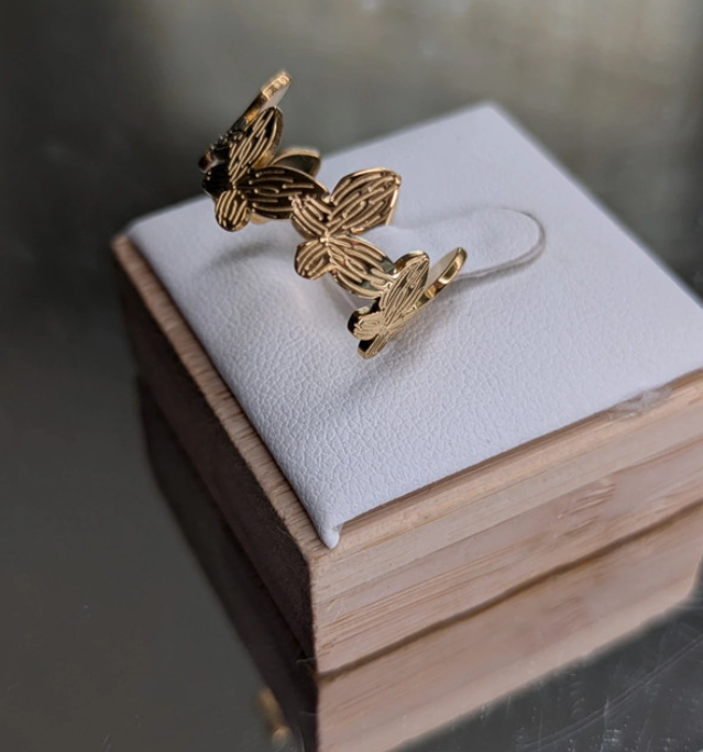Butterfly Gold Ring