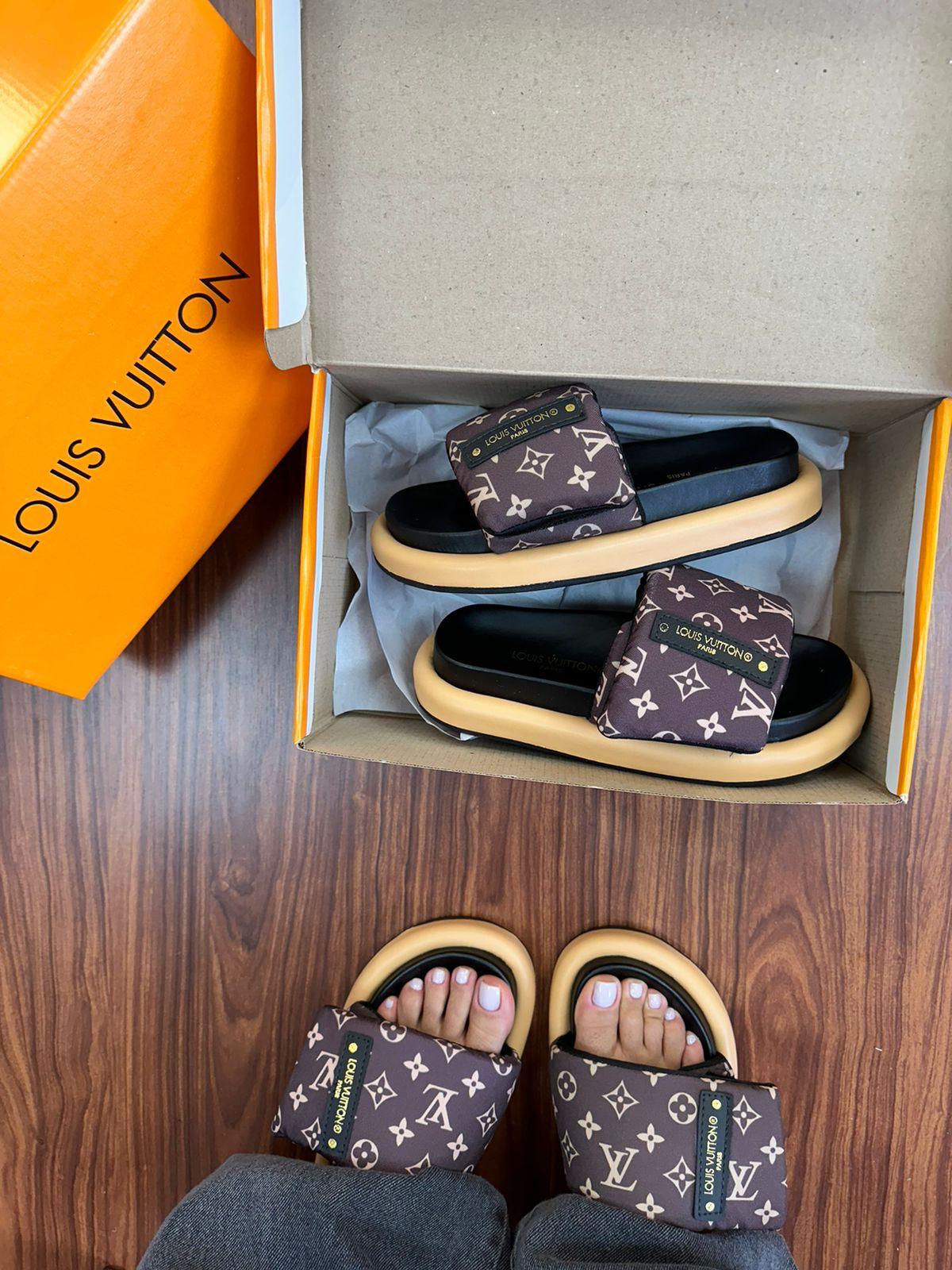 #038 Papete Louis Vuitton do 34 ao 39 R$212,90