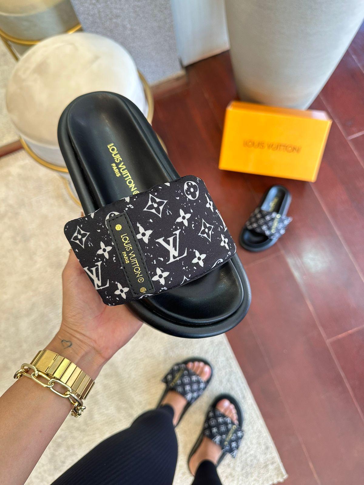#039 Papete Louis Vuitton do 34 ao 39 R$219,90