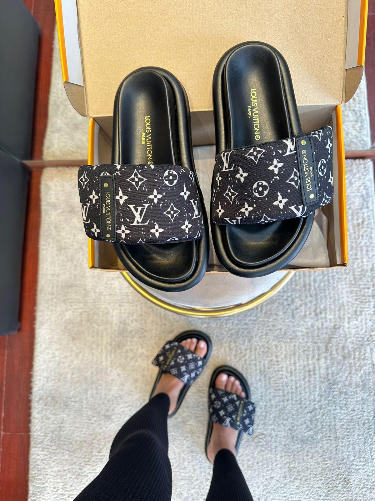 #039 Papete Louis Vuitton do 34 ao 39 R$219,90