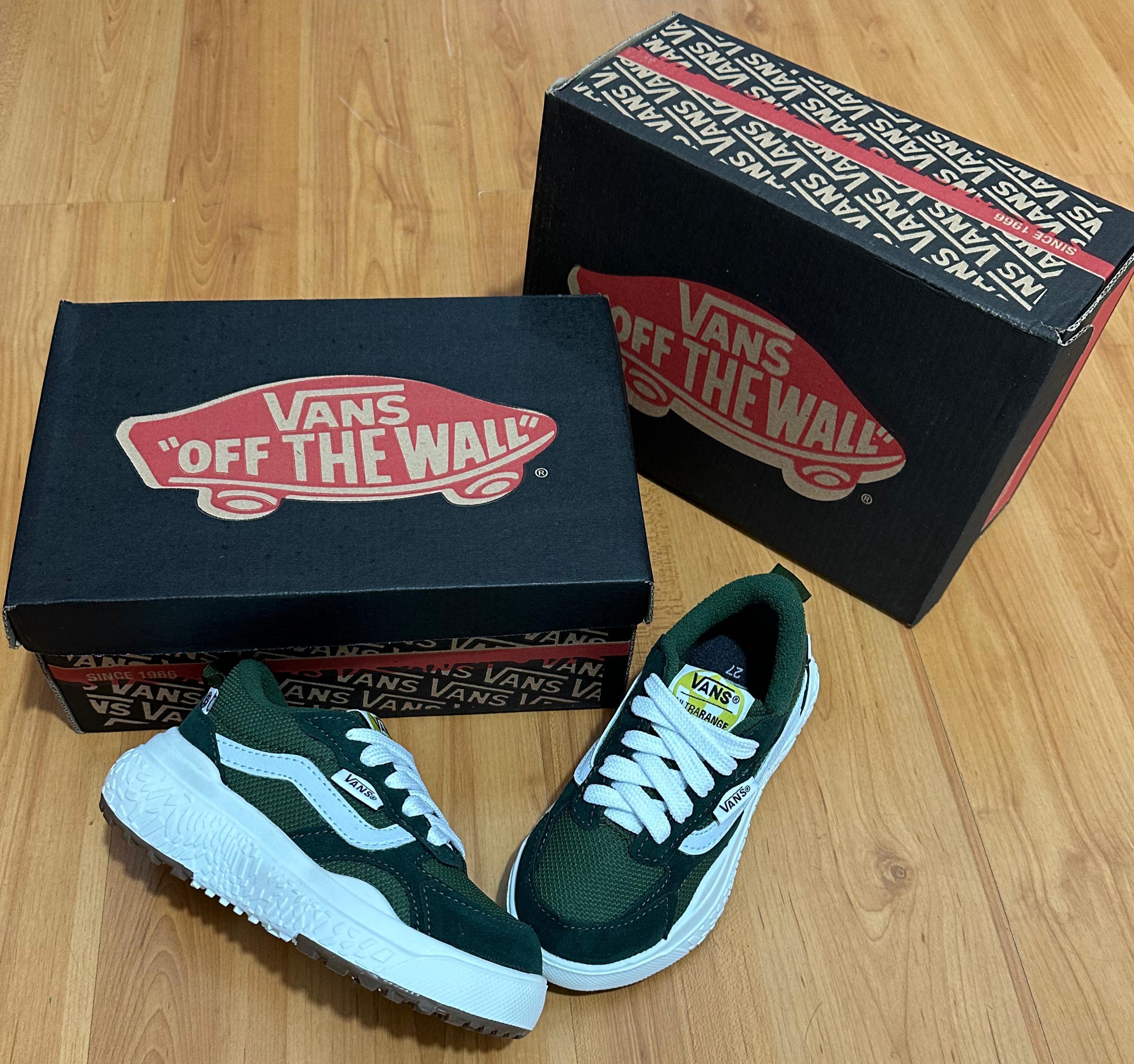 #058 Vans Neo infantil verde militar do 27 ao 33 R$162,90