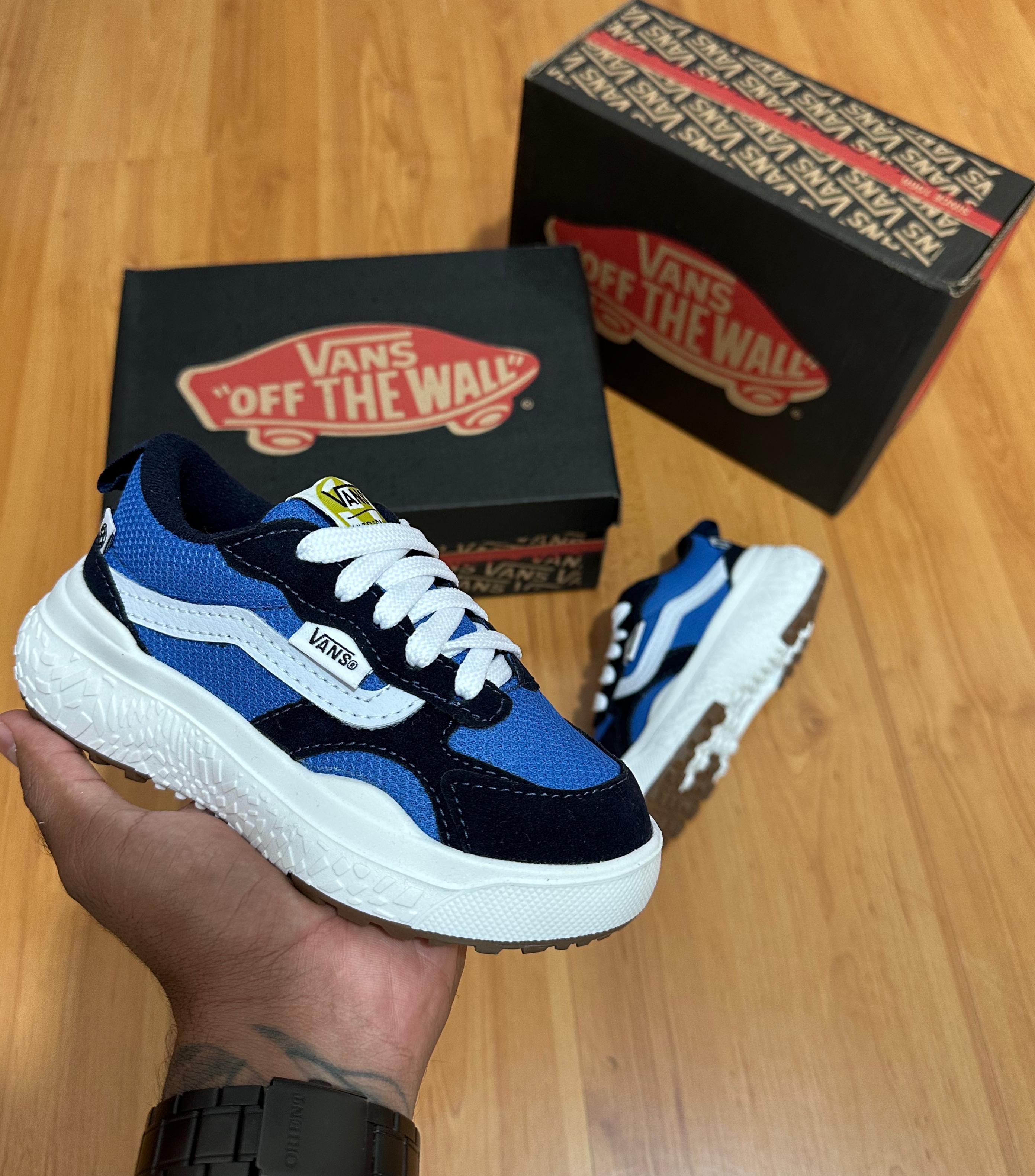 #060 Vans Neo infantil royal marinho do 27 ao 33 R$159,90