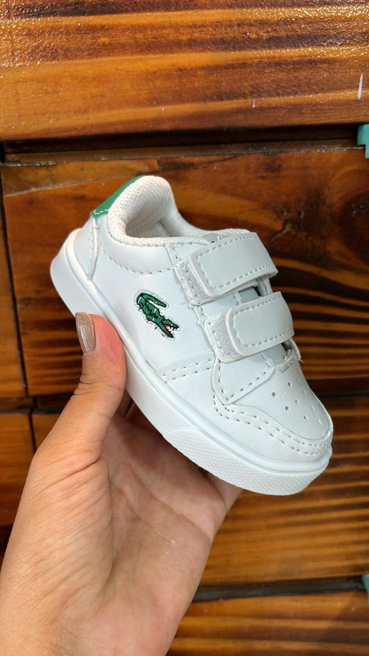 #101 Lacoste linha baby infantil. ,disponível do 18 ao 25 R$129,90