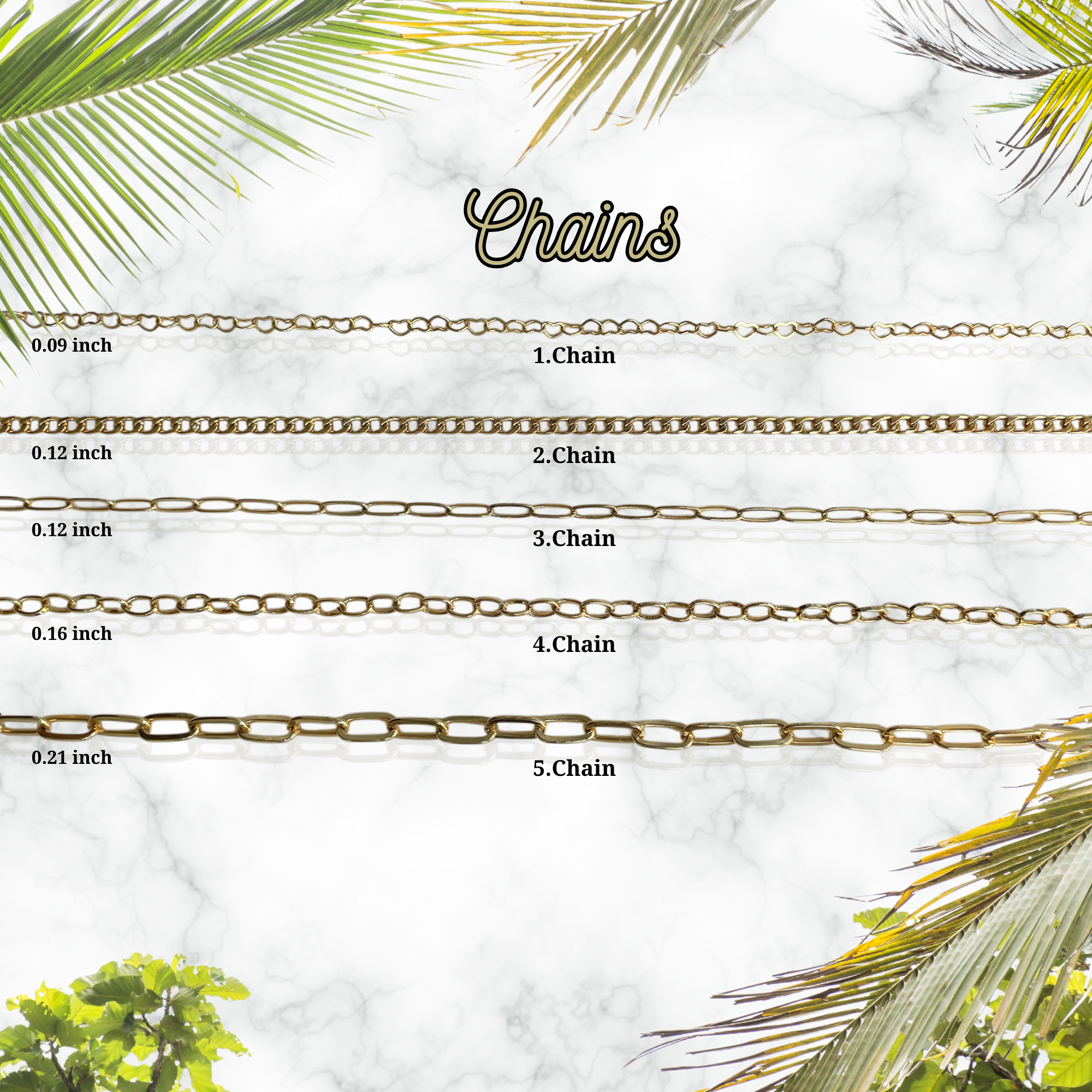 Personalized Gold Charm Necklace