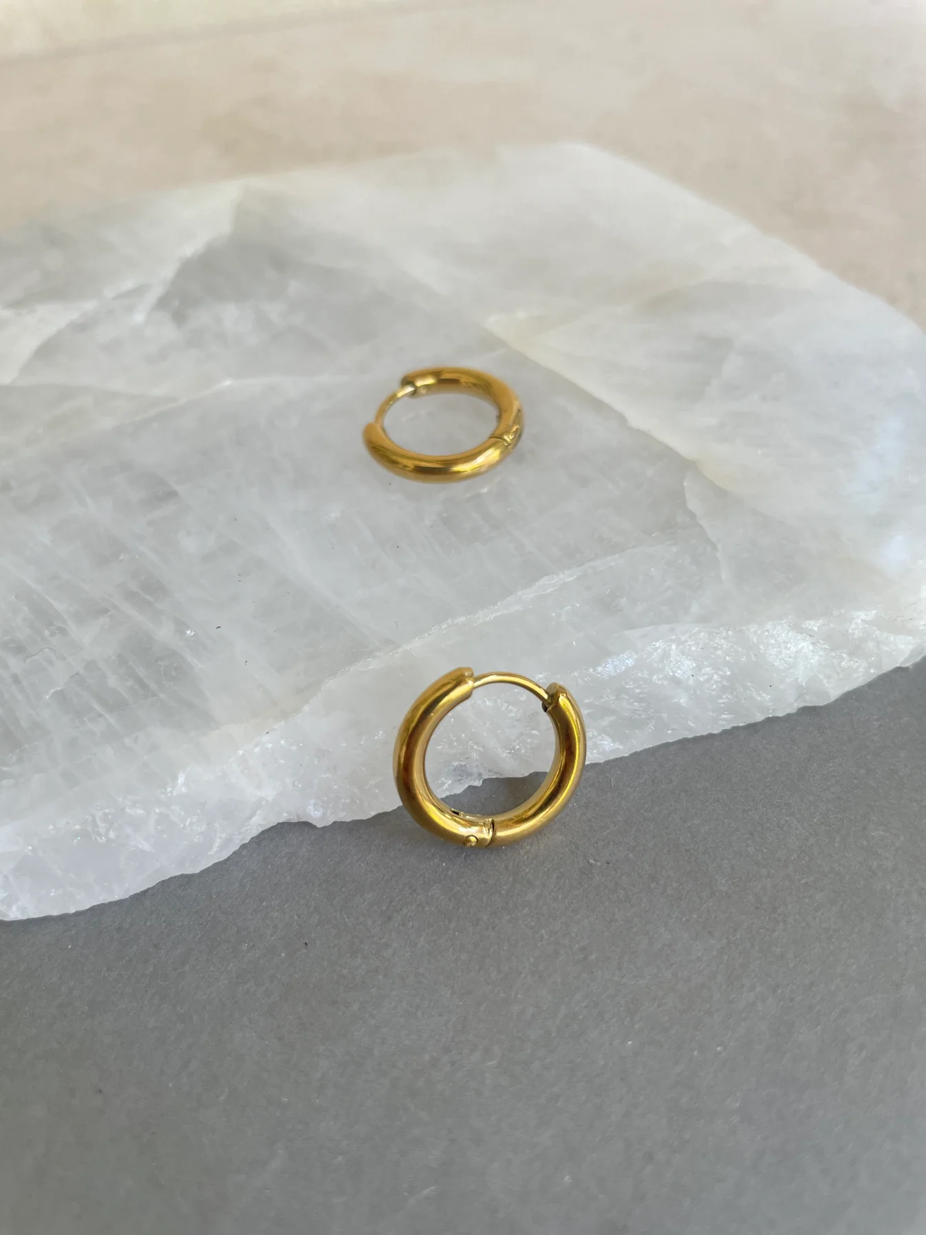 Gold Hoop Earrings