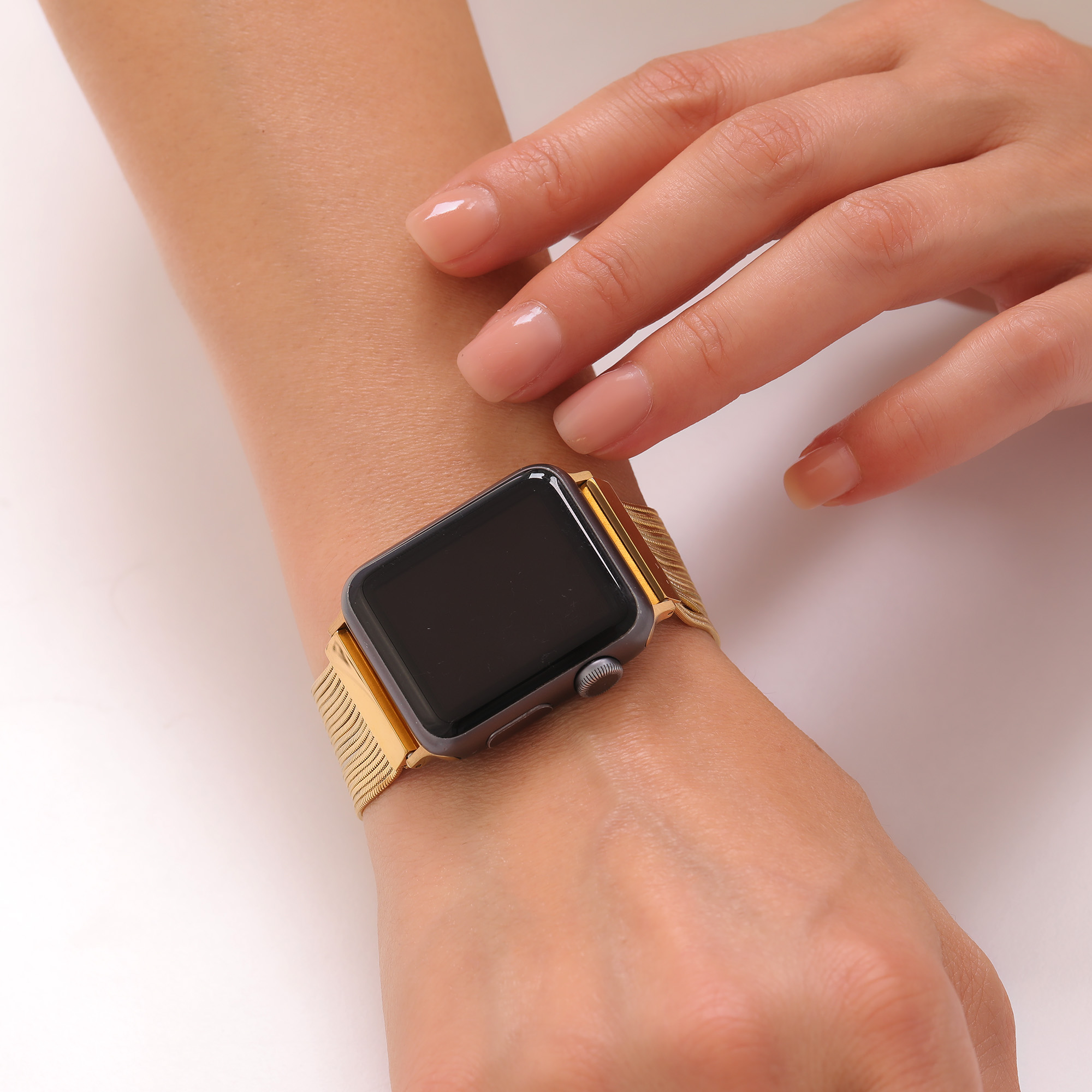 Luxury Silver Smartwatch Strap