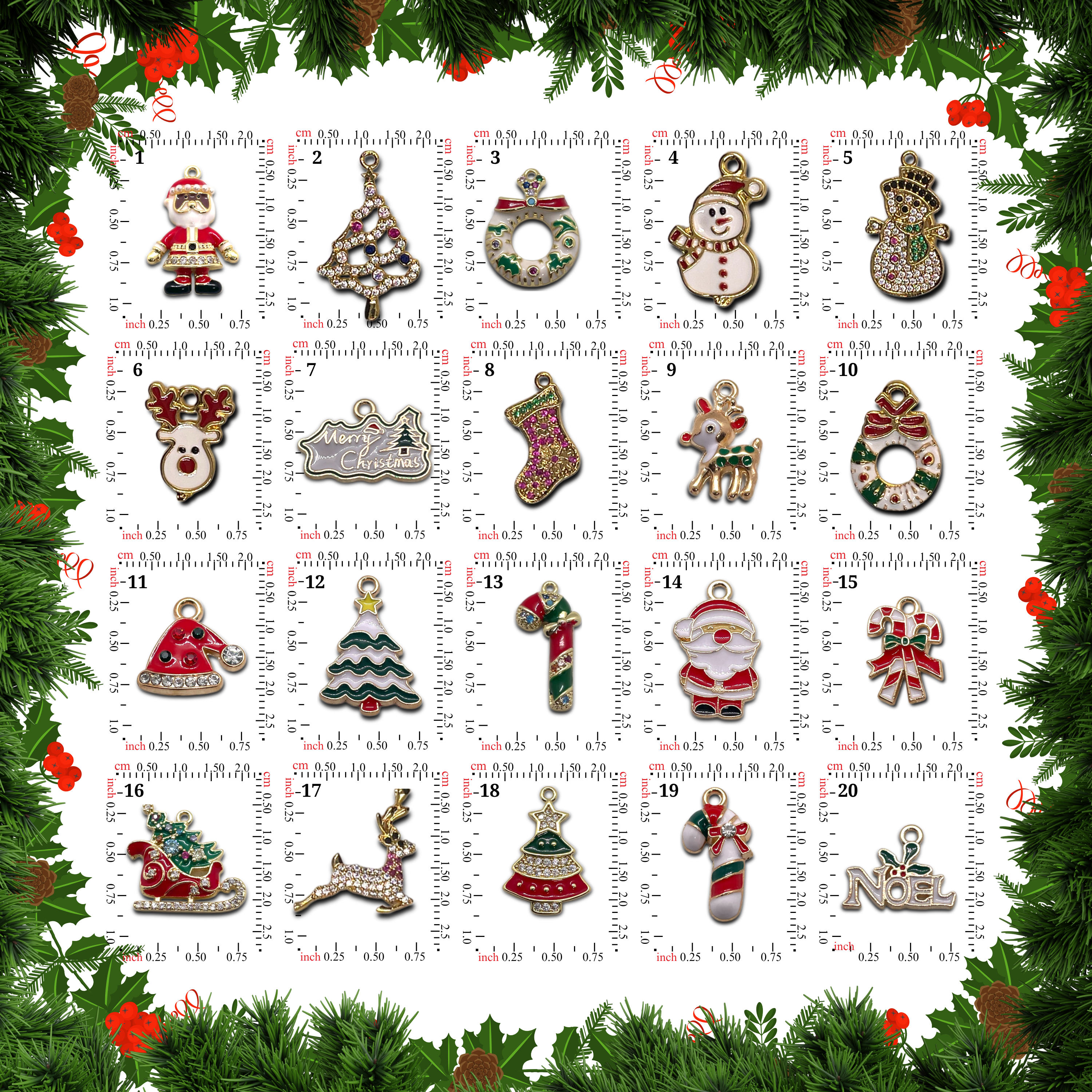 Christmas Pendant Necklace