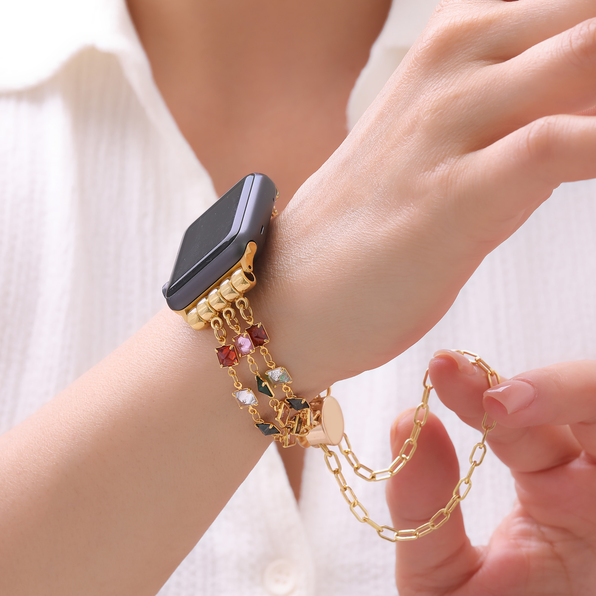 Luxury Gemstone Apple Watch Band