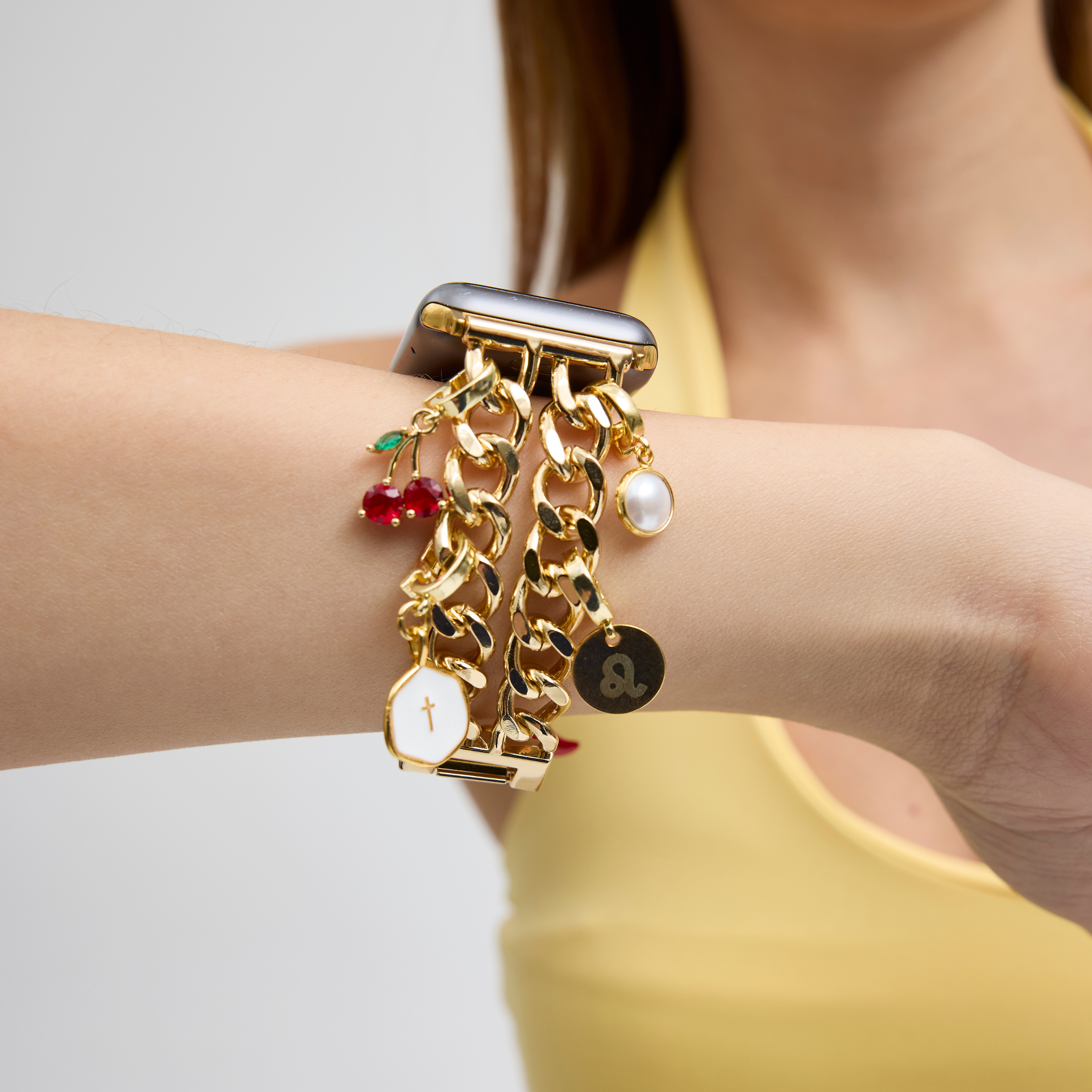 Personalized Gold Watch Band