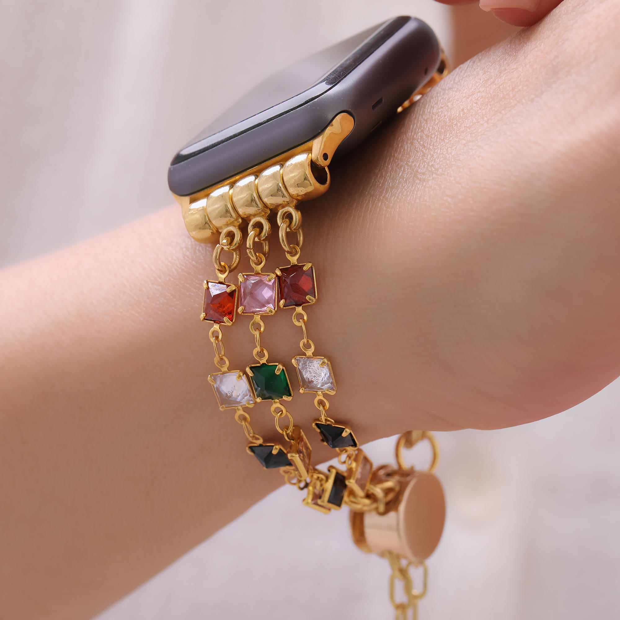 Luxury Gemstone Apple Watch Band