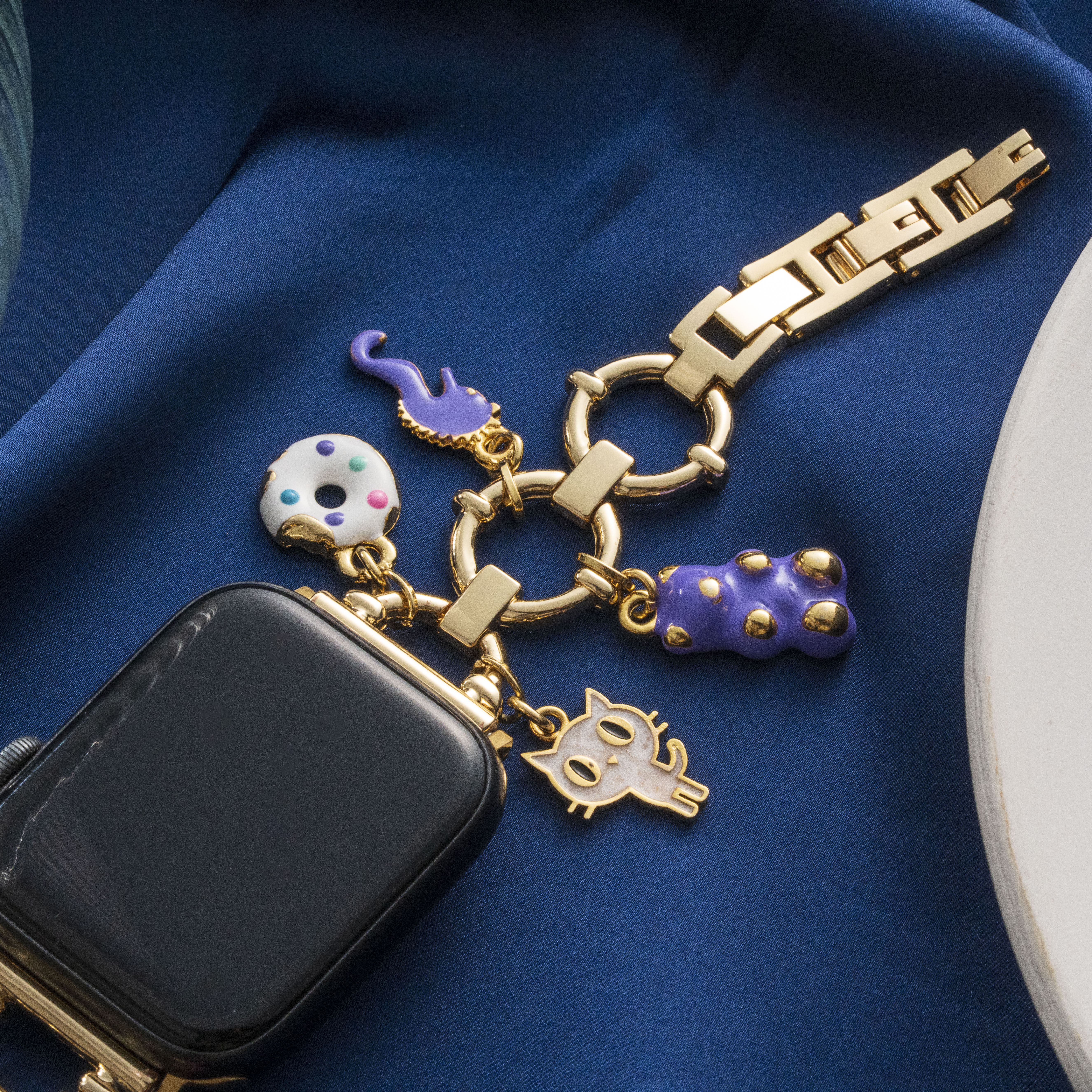 Personalized Gold Apple Watch Band