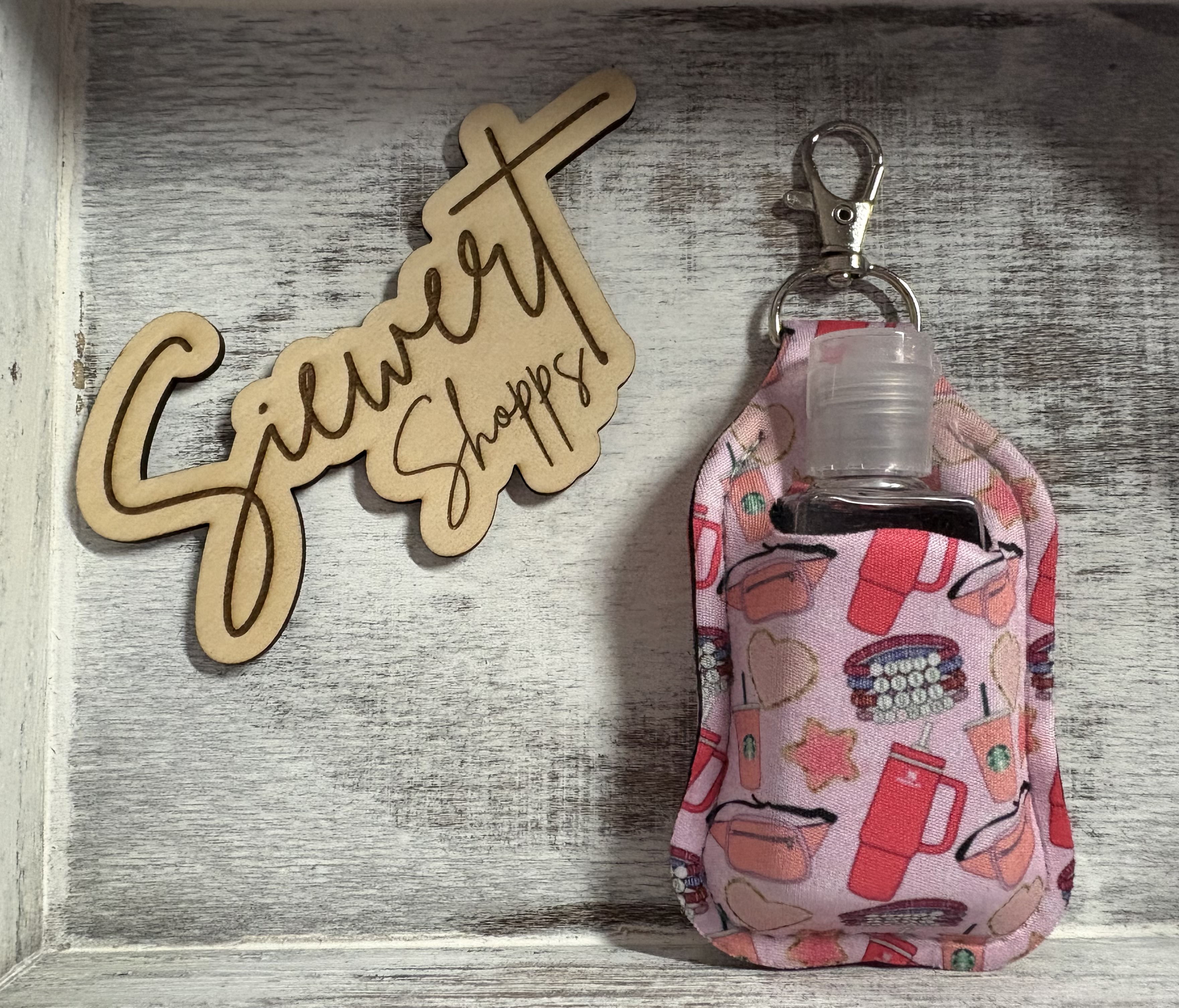 HAND SANITIZER KEYCHAINS 