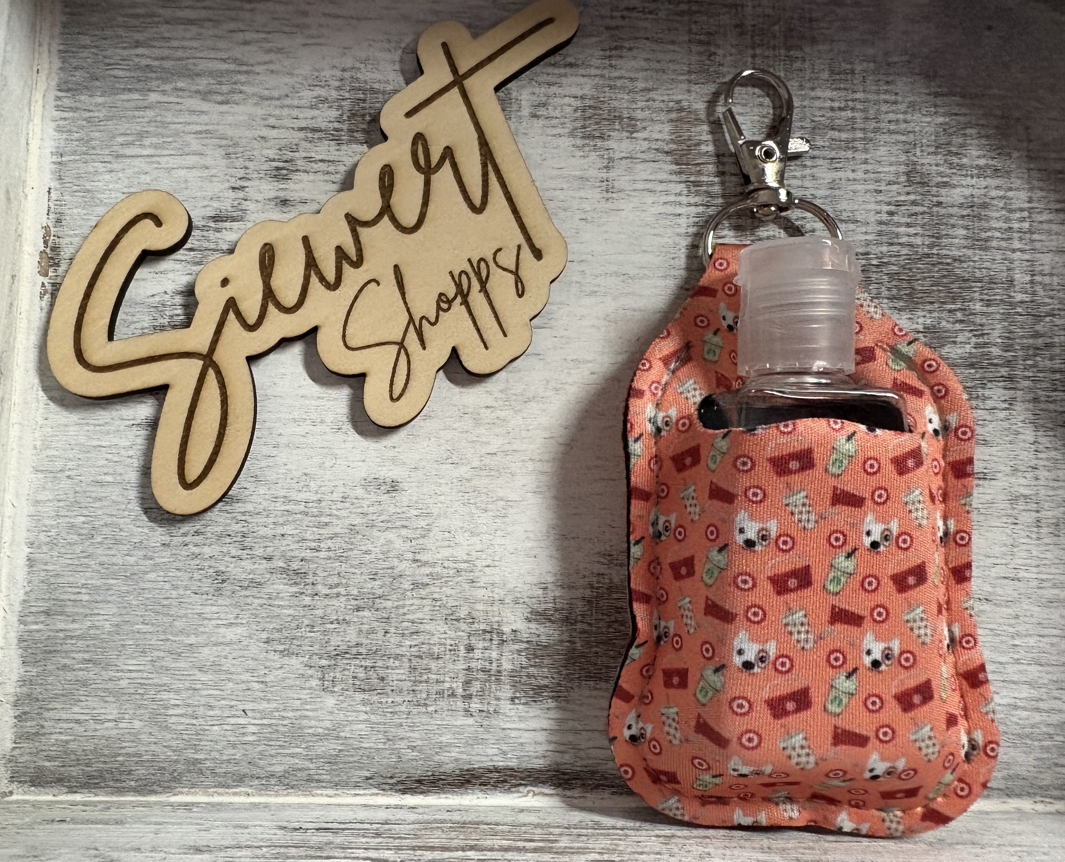 HAND SANITIZER KEYCHAINS 