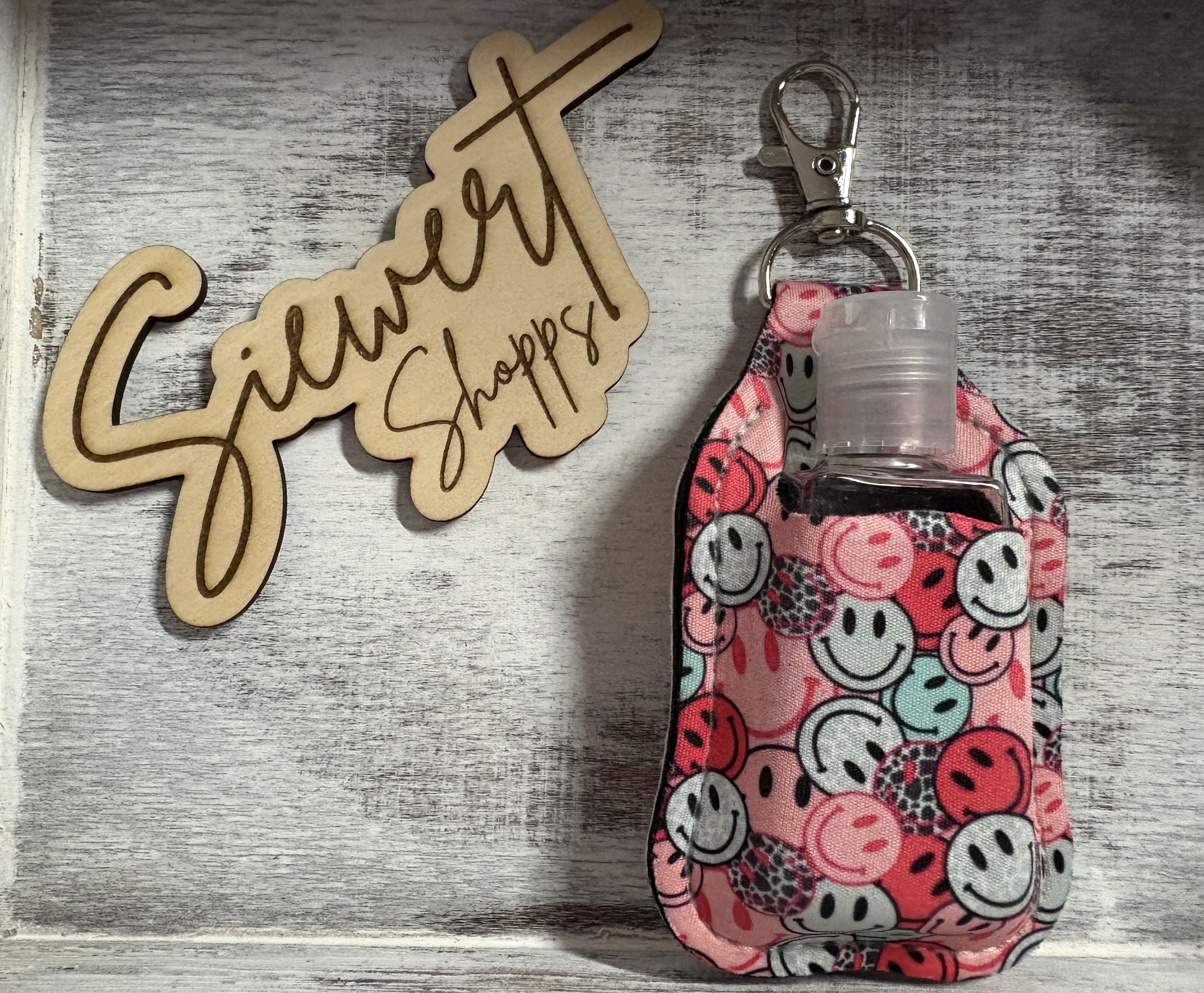 HAND SANITIZER KEYCHAINS 