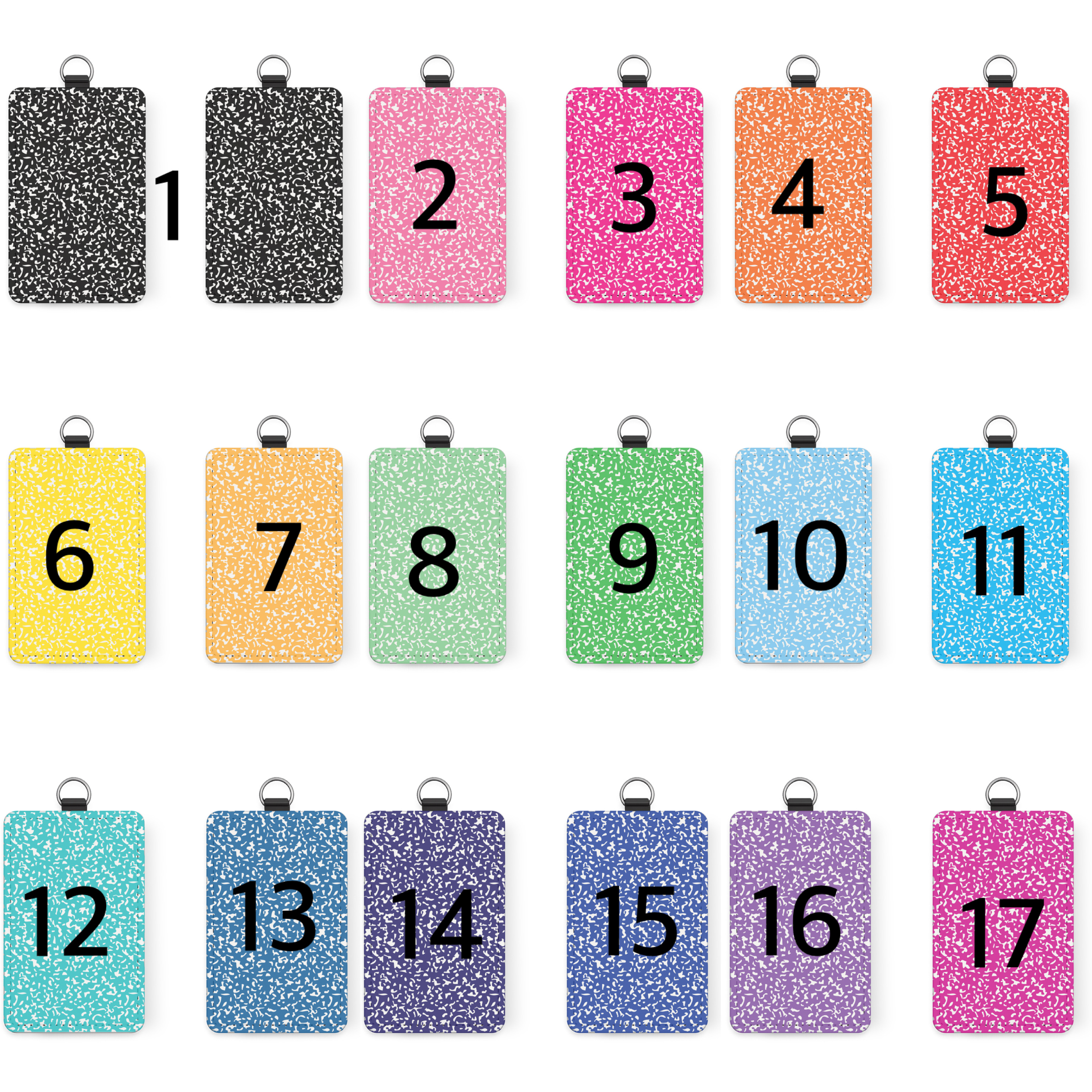 Teacher composition badge holders ( holder Only ) 