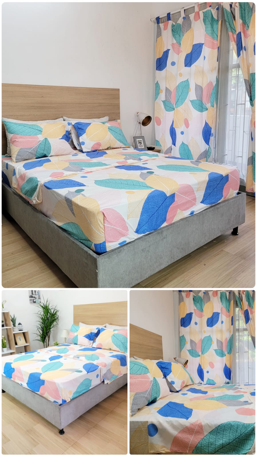 Combo sábana + cortina