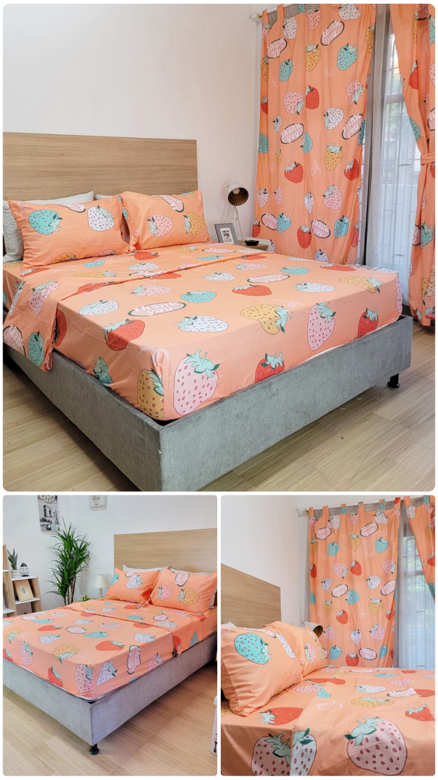 Combo sábana + cortina