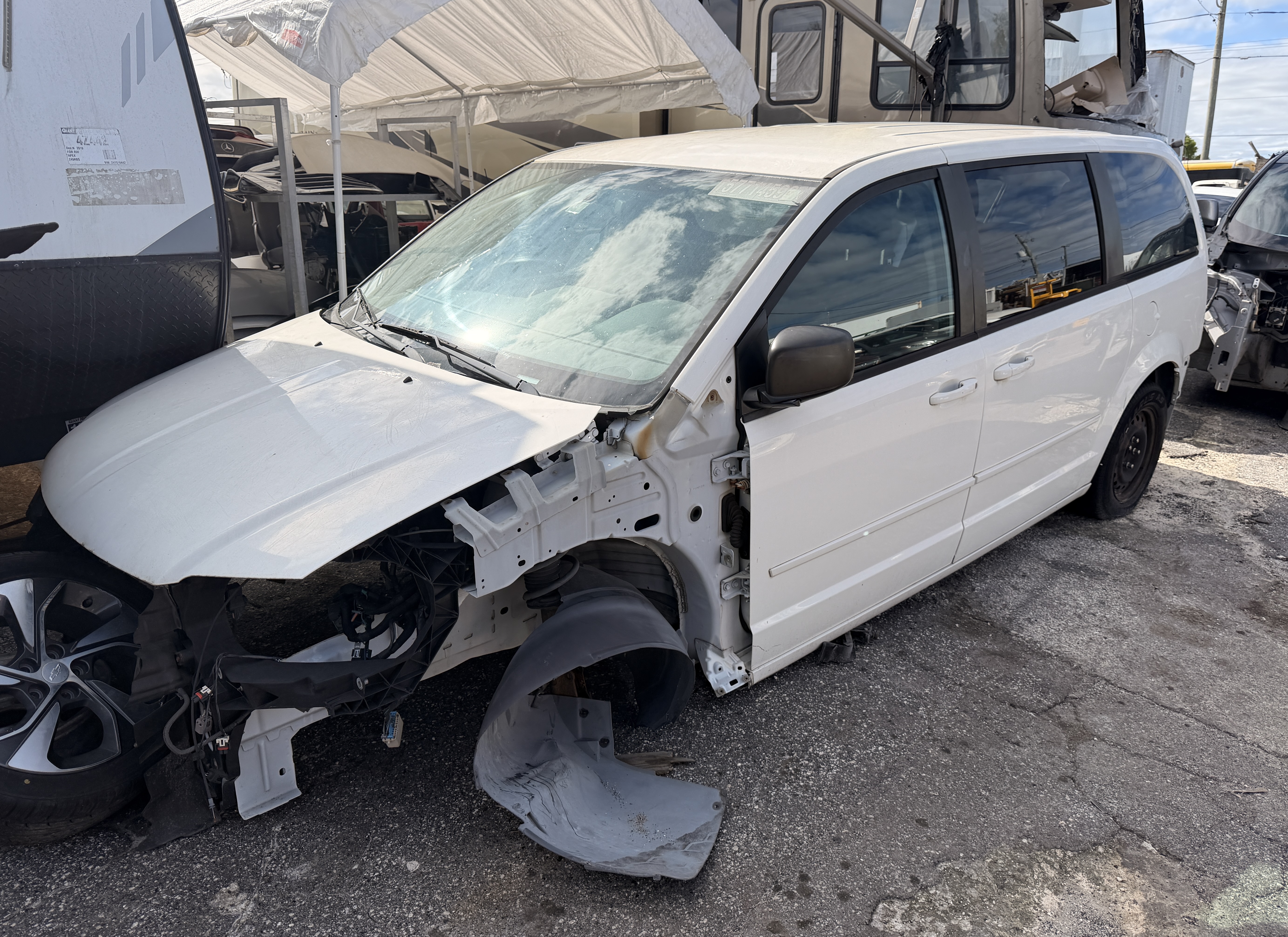 2008-2020 Dodge Grand Caravan Front & Rear Passenger Side Door