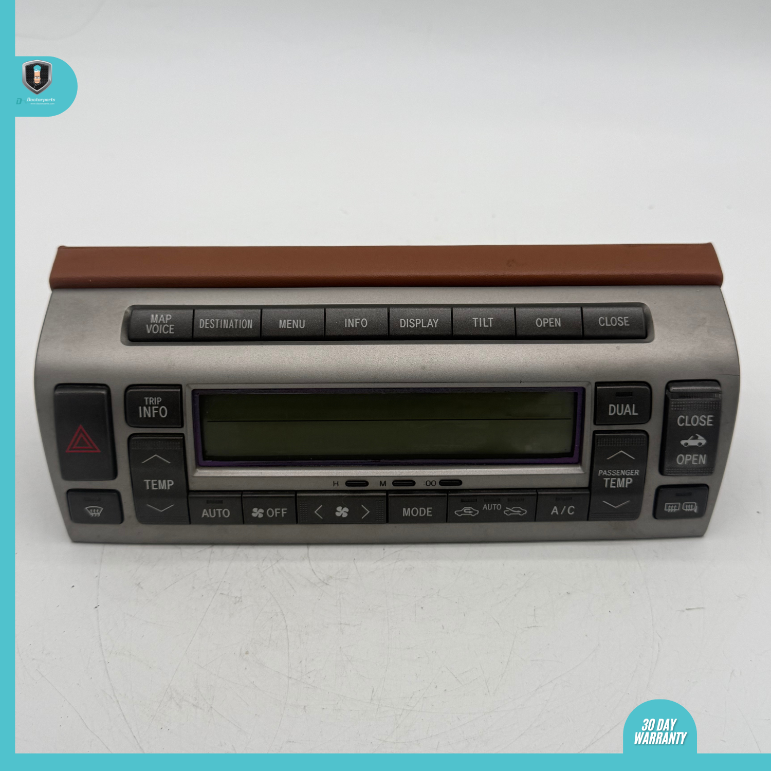 02-08 LEXUS SC430 HVAC AC HEATER TEMPERATURE CLIMATE CONTROL UNIT DIGITAL OEM