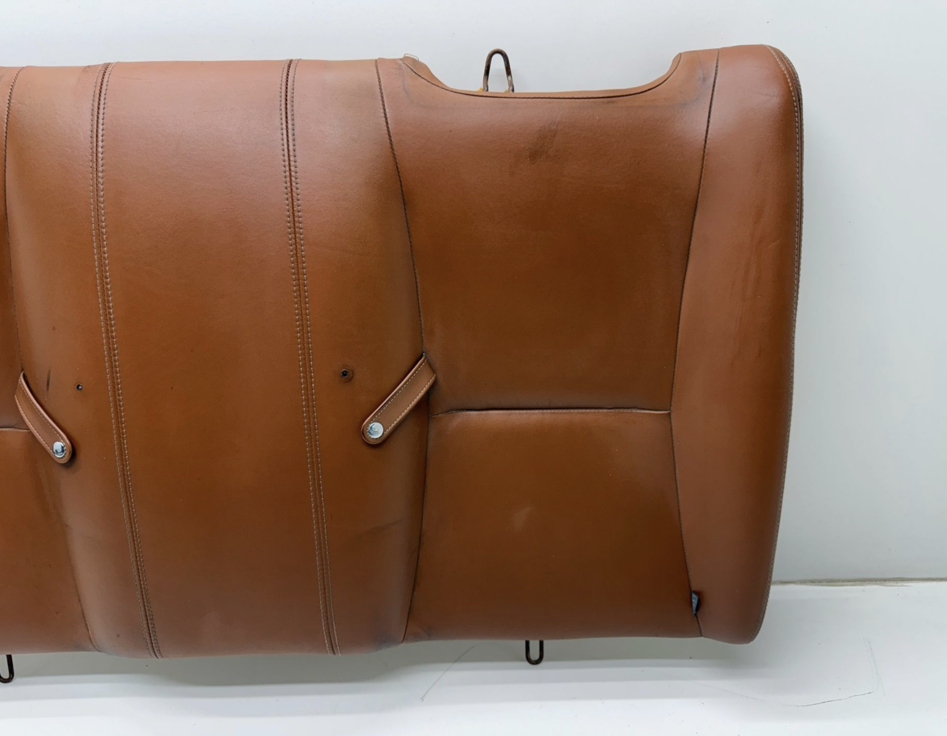 2002-2010 Lexus SC430 Rear Seat Upper Cushion Leather OEM Saddle Brown