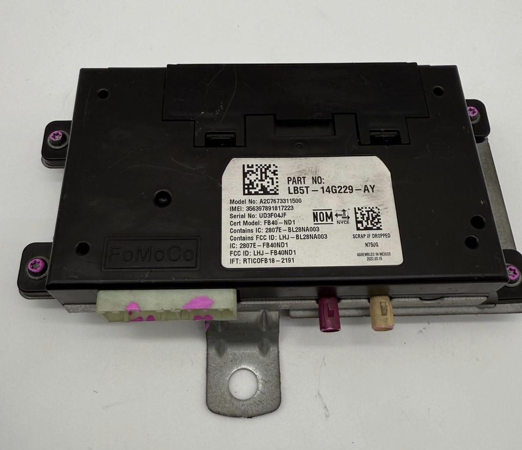 21-23 FORD EXPLORER Telematics Communication Control Module OEM LB5T-14G229-AY