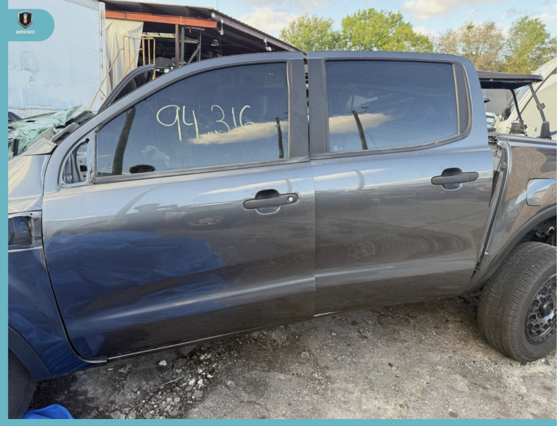 19-22 FORD RANGER OEM DRIVER LEFT FRONT DOOR OEM
