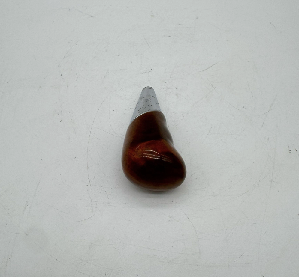 02-05 Lexus SC430 Transmission Shift Shifter Knob Brown Wood Grain OEM