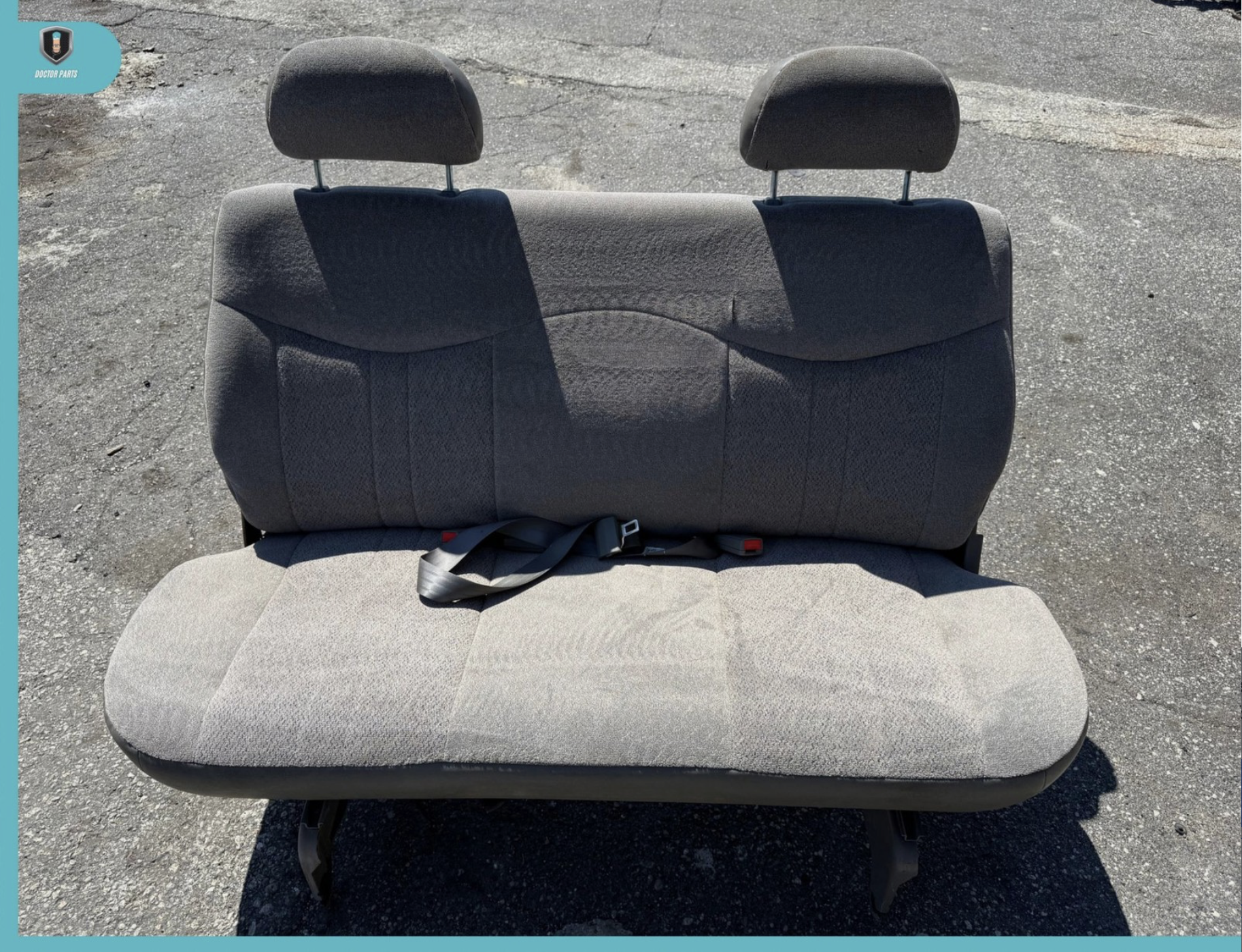 2000 CHEVROLET ASTRO VAN REAR SEATS OEM BENCH CLOTH
