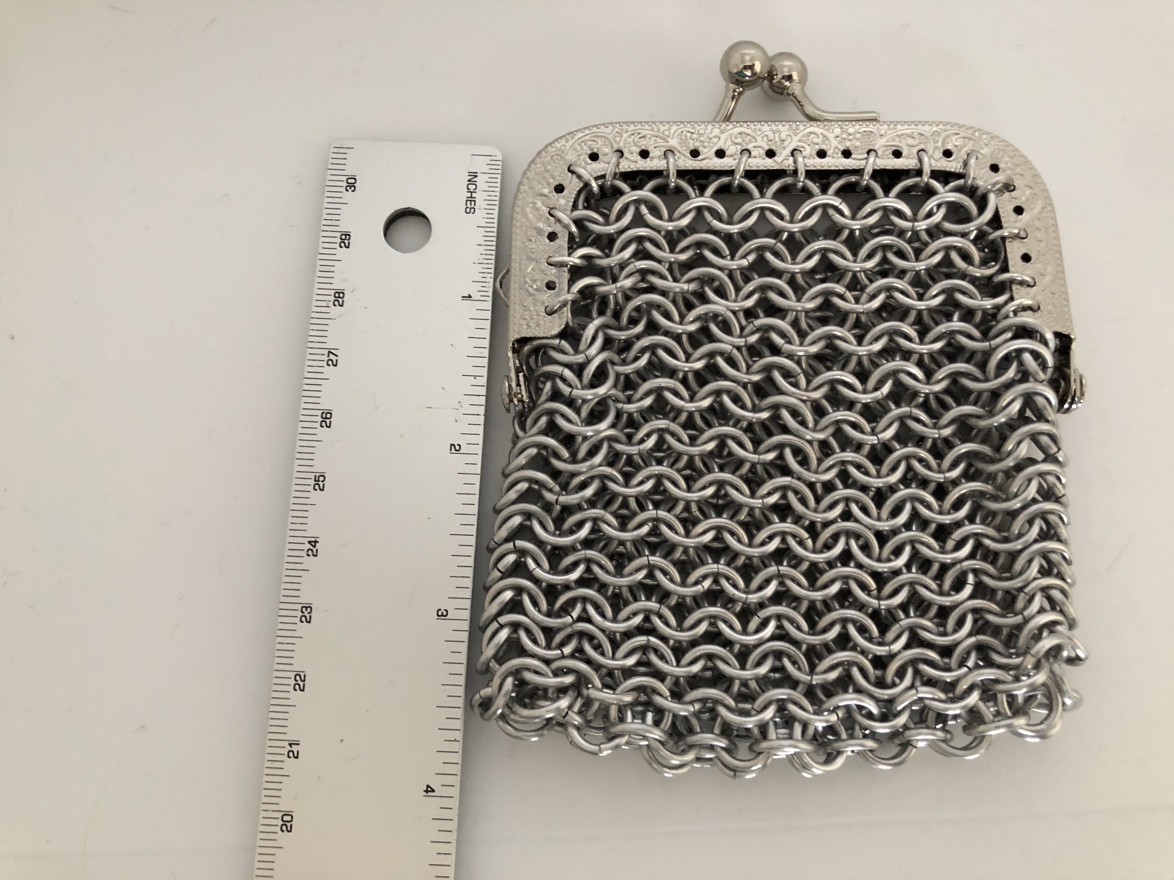 Chainmaille Coin Purse, Vintage Style, Various Sizes