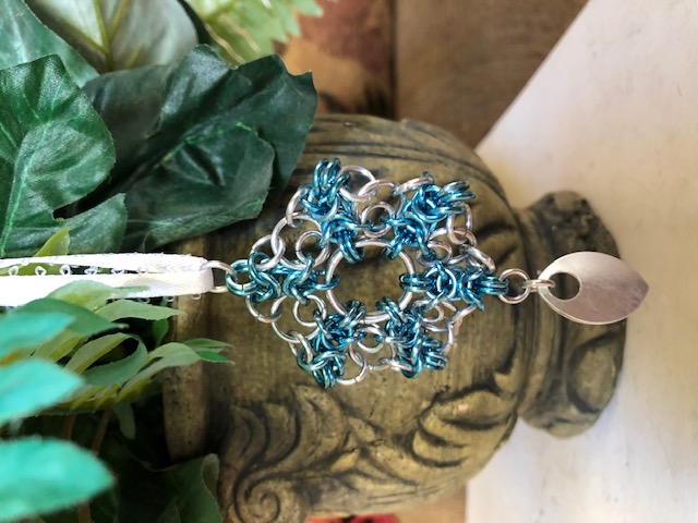 Chainmaille Snowflake Ornament