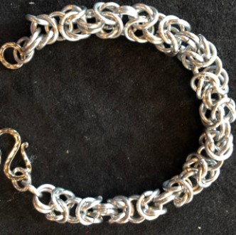Men's Chonky Byzantine Chainmaille Bracelet