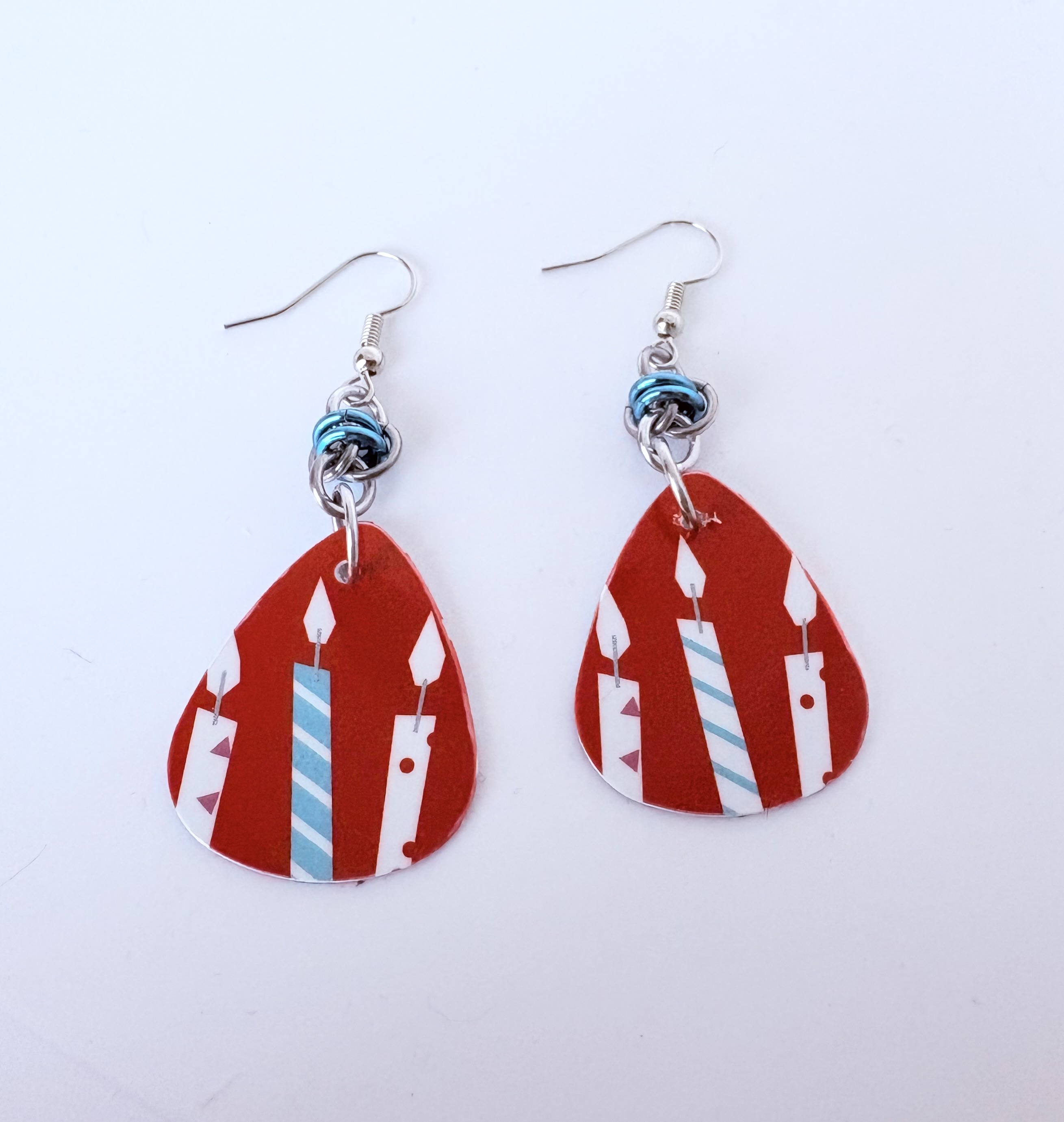 Happy Birthday! Birthday Candle Teardrop Earrings 