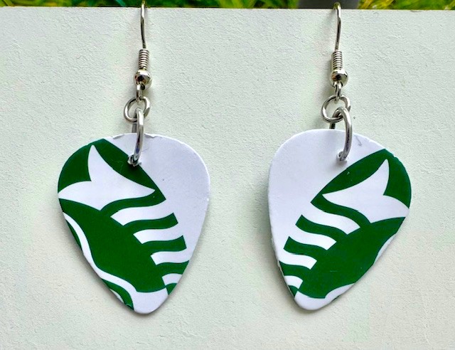 Coffee Shop Teardrop Earrings 