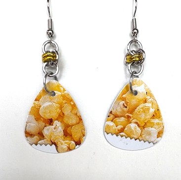 Popcorn Teardrop Earrings 