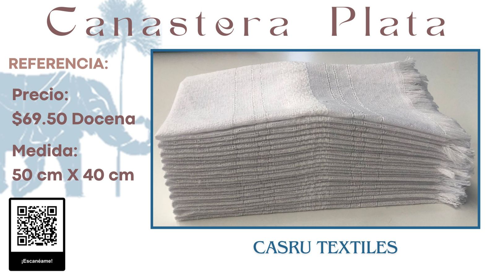 Canastera plata