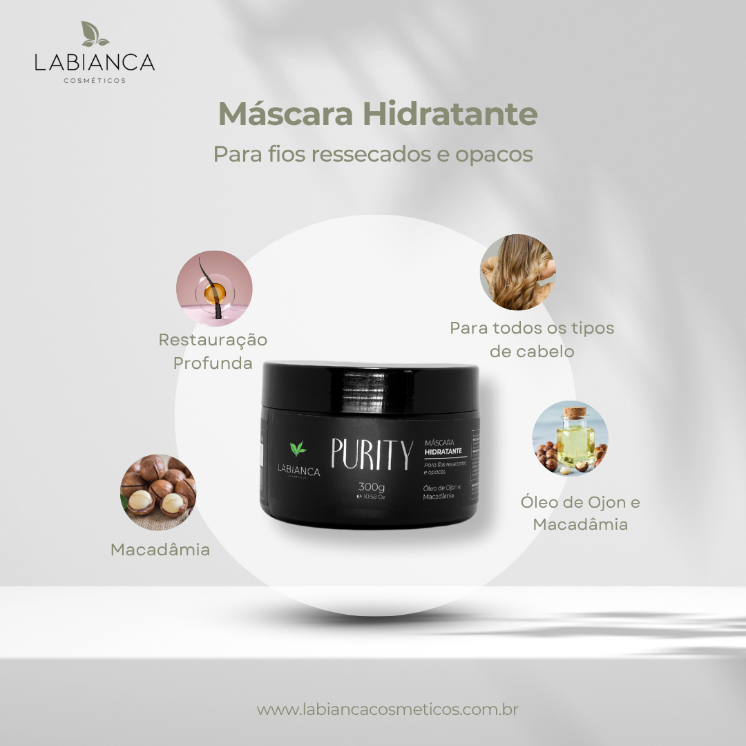 Máscara Hidratante Purity 300g