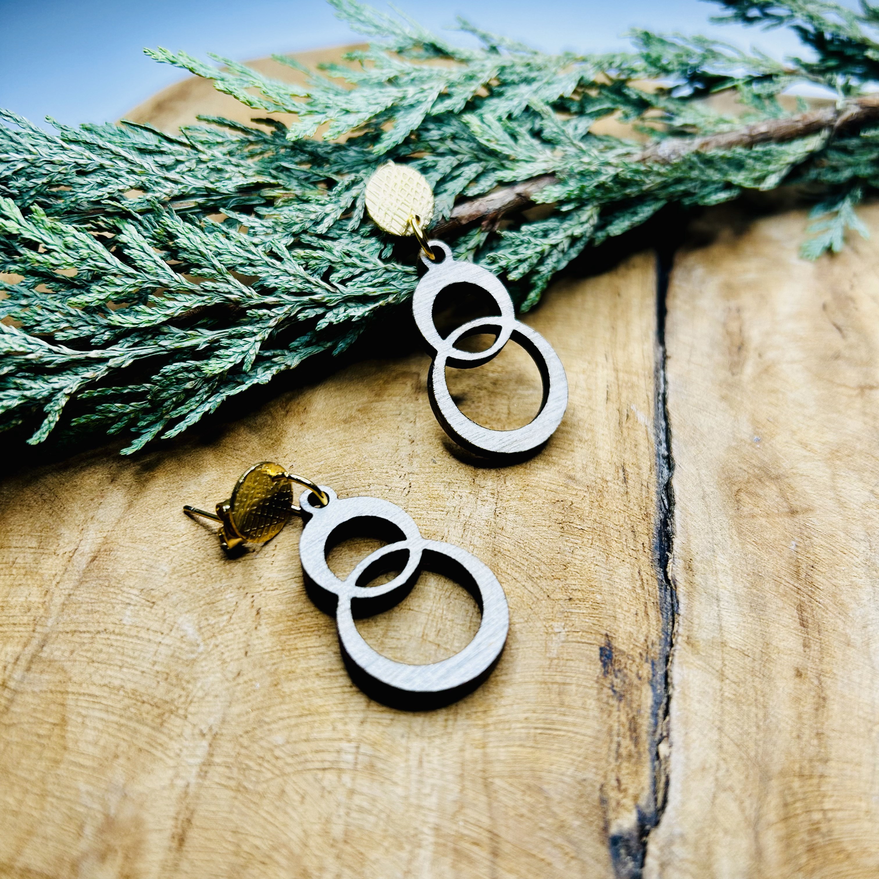 Ohrring "Kreise groß/klein"