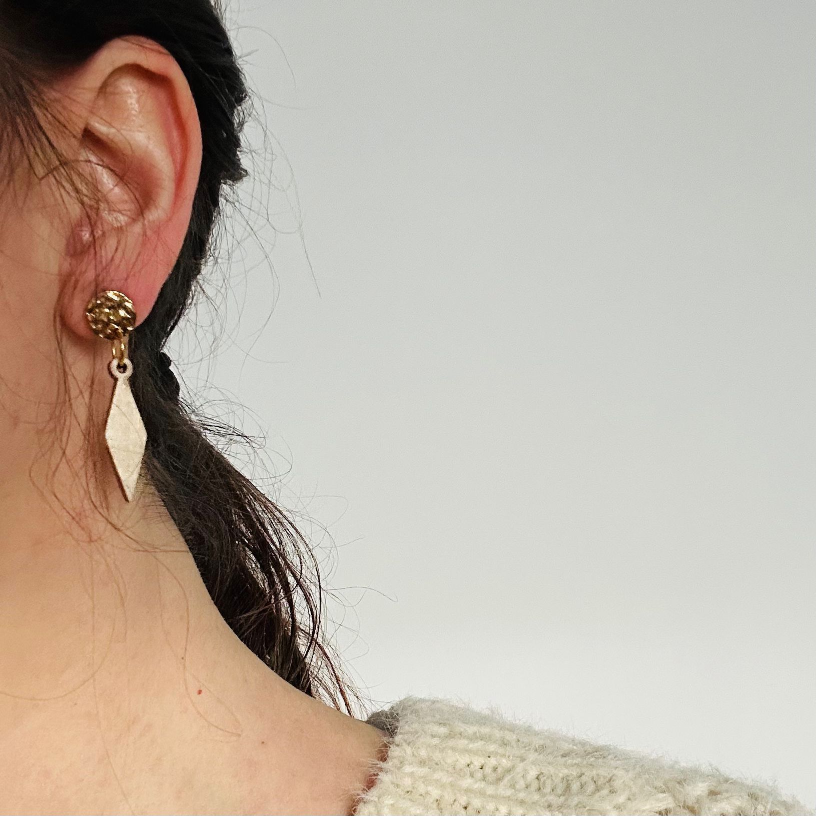 Ohrring "Lange Raute"