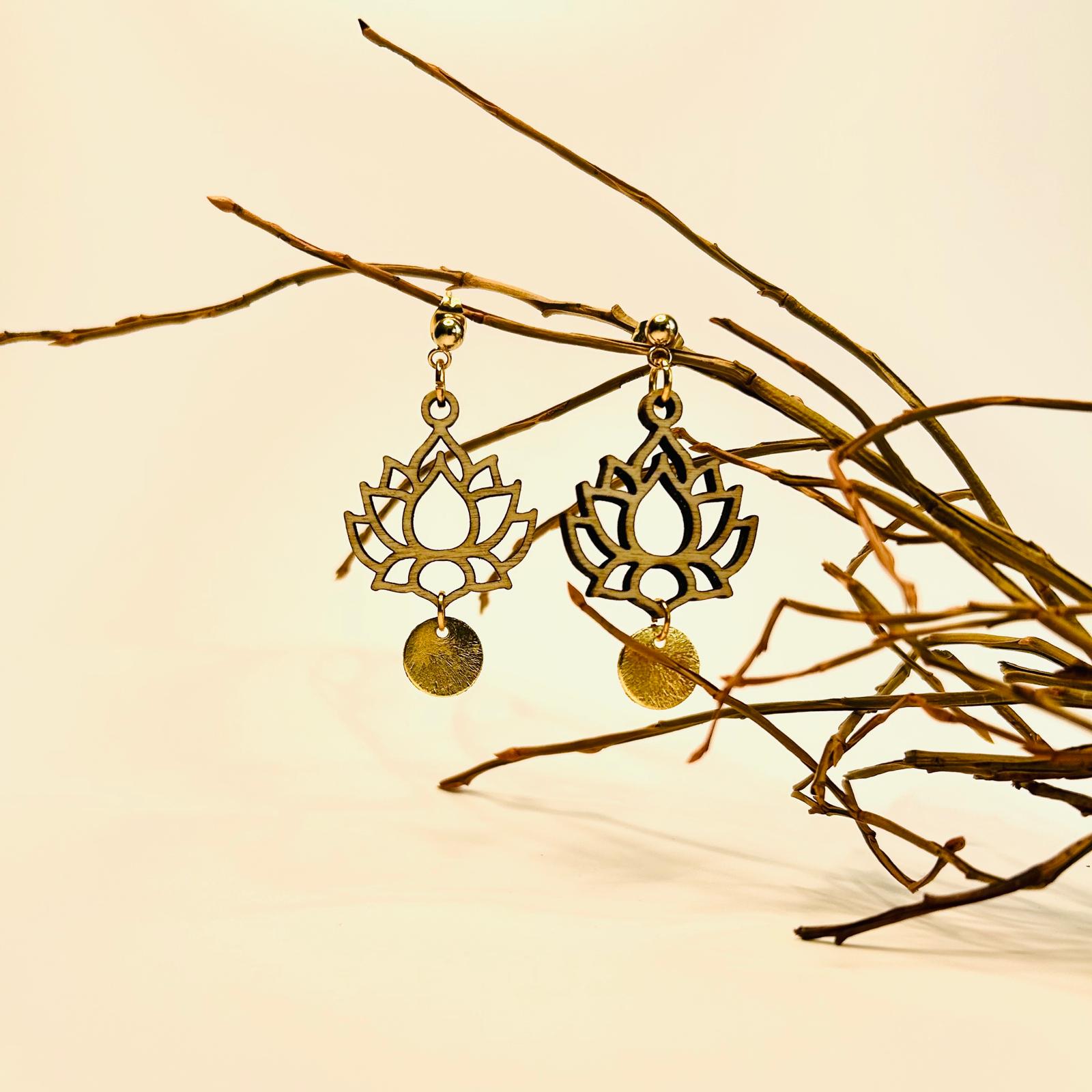 Ohrring "Lotusblüte"